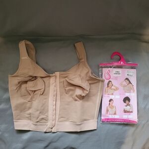 Comfortable Tan Front Closure Bra